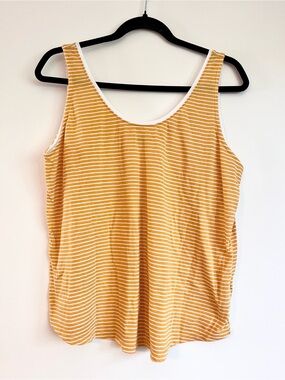 Old Navy Striped Tank Top - Yellow & White